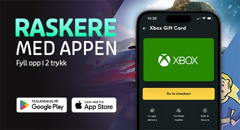 RASKERE MED APPEN Fyll opp I 2 trykk