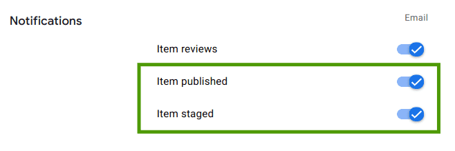 Cómo habilitar las notificaciones por correo electrónico