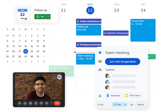 Спільний календар у Google Workspace.