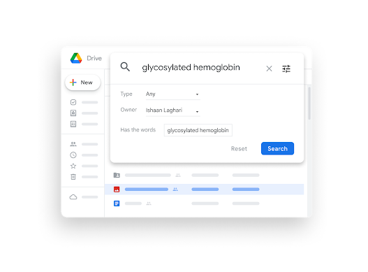 Hình ảnh minh hoạ cho Workspace – tìm kiếm một tệp trong Google Drive