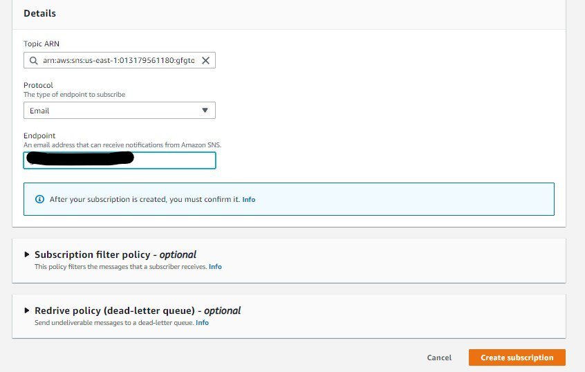 Configure details