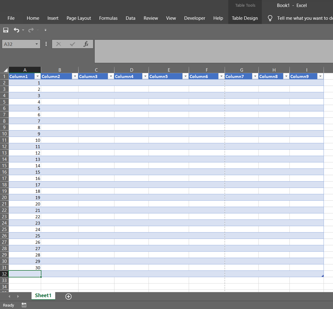Excel-spread-sheet