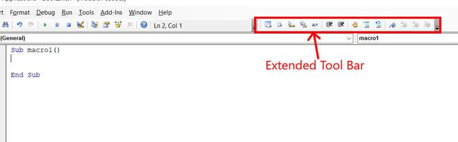 Extended-toolbar