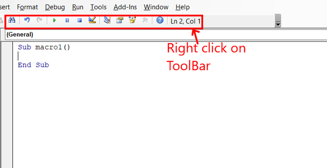 Clicking-on-toolbar