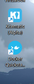 Docker tool box quickstart