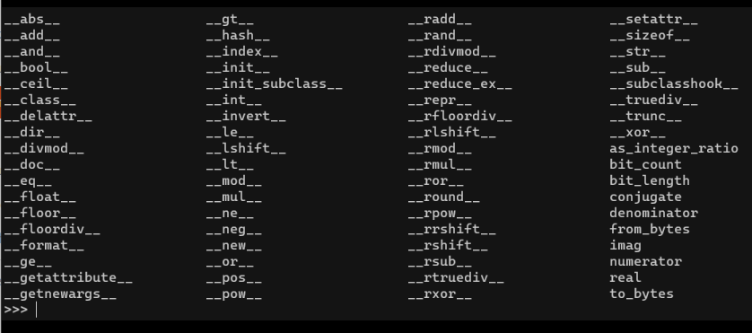 Magic methods in Python