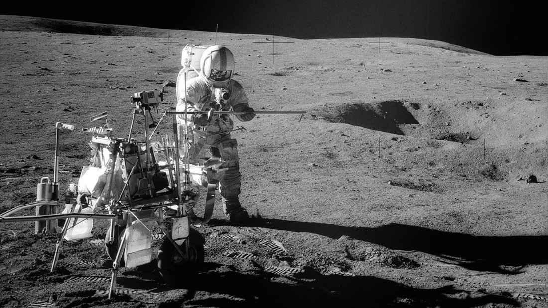 surface of the moon