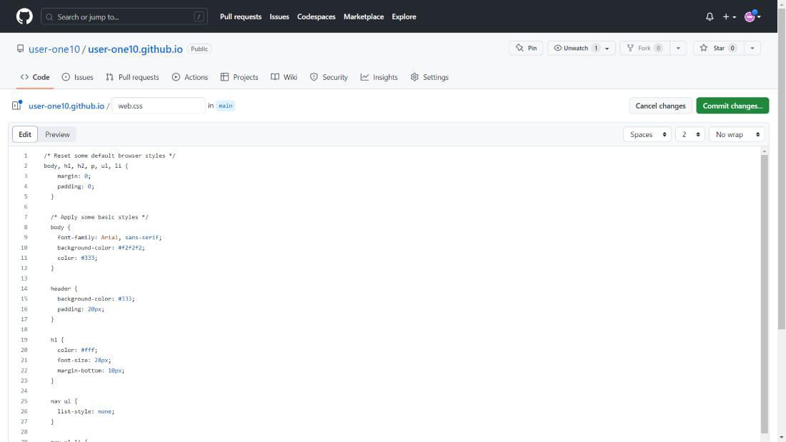 Add Css code