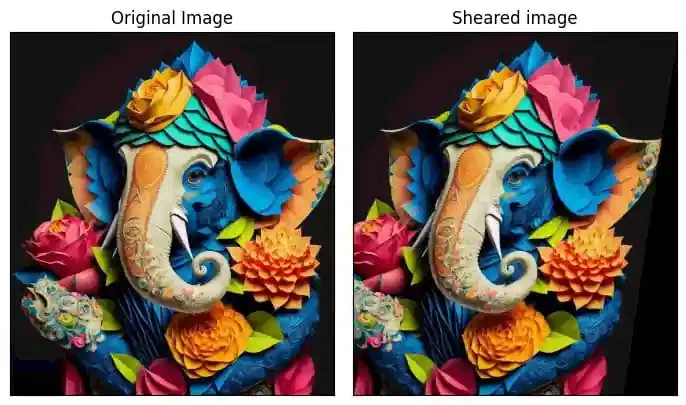 Image Shearing-Geeksforgeeks