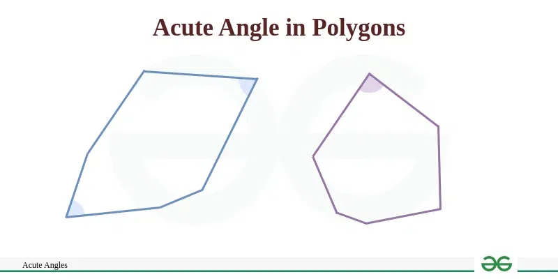 Acute Angle in Polygon
