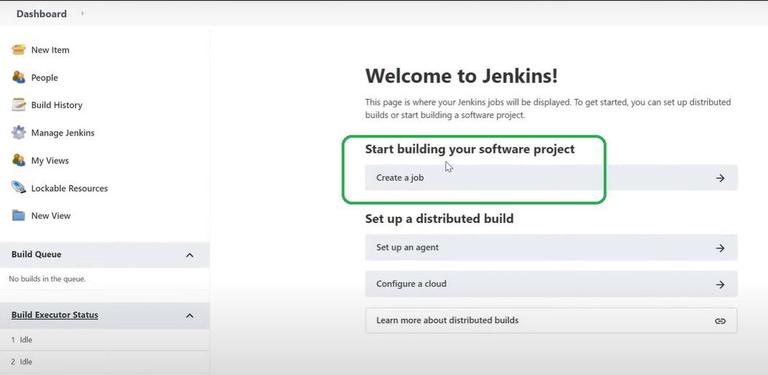 Create a Jenkins Job