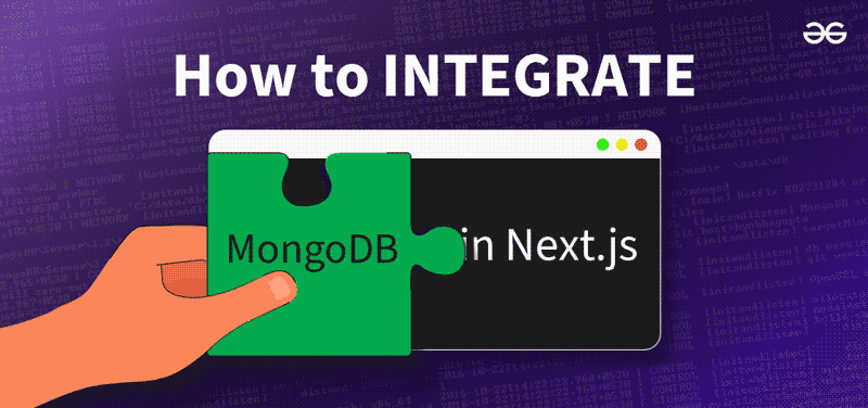 Integrate MongoDB in Next
