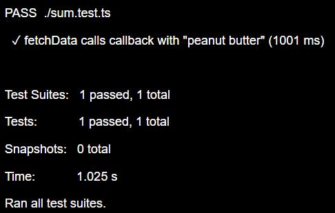 Testing Mock Functions using Jest