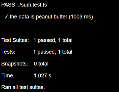 Testing Asynchronous Code