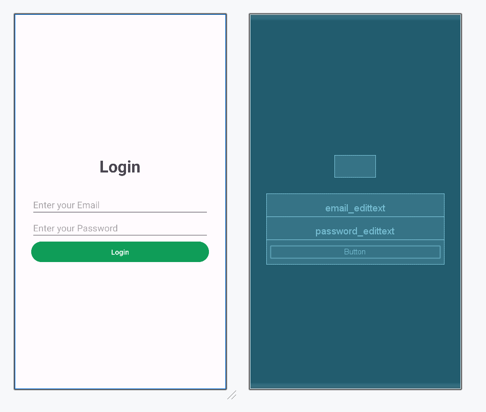 Login-screen