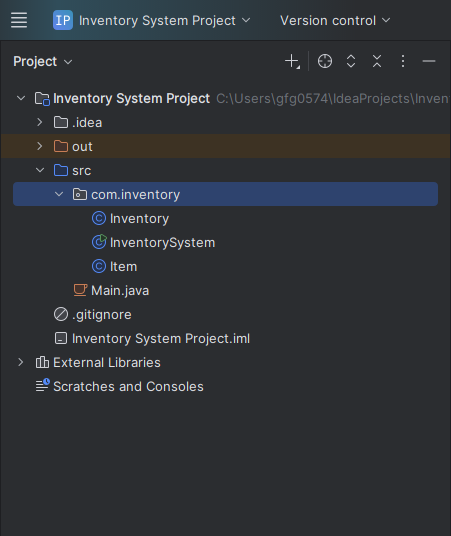 ProjectStructure