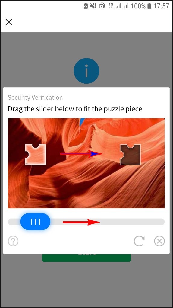 Xác nhận capcha wechat