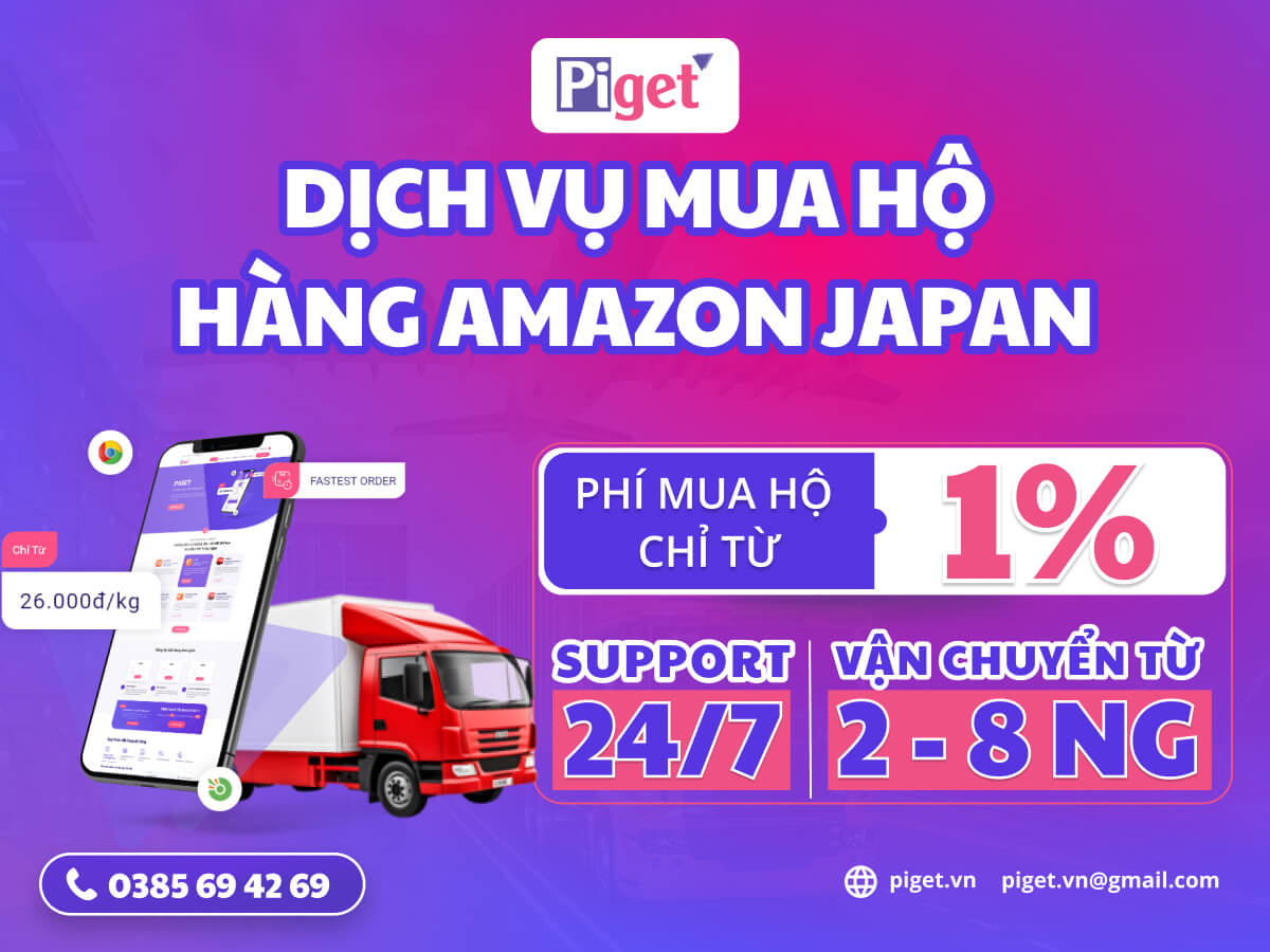 Dịch vụ mua hộ hàng Amazon Japan Dịch vụ mua hộ hàng Amazon Japan