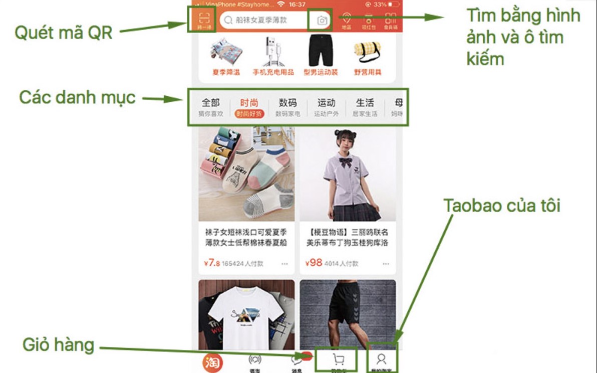 Tìm kiếm sản phẩm taobao bằng hình ảnh