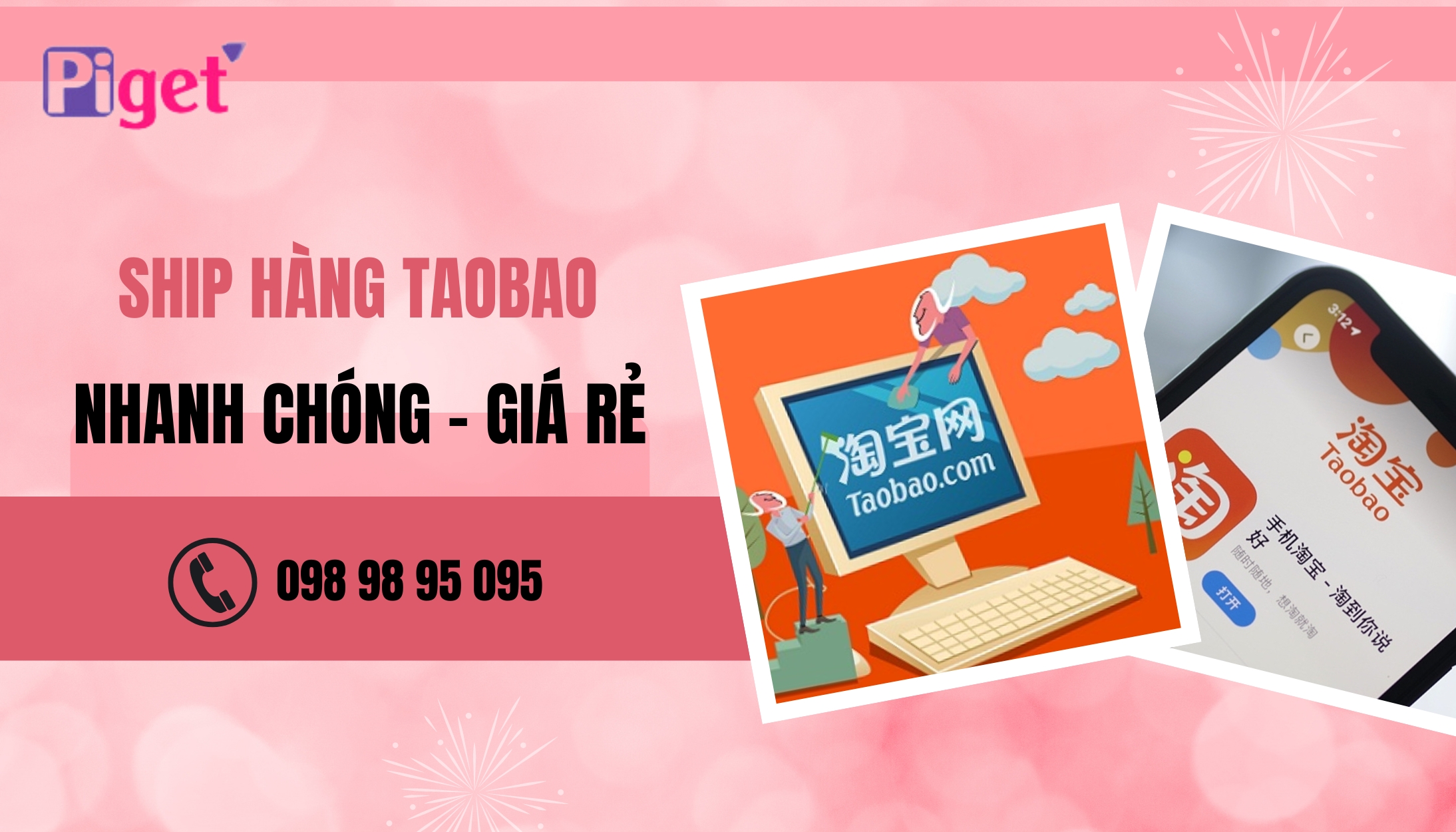 Ship hàng Taobao qua đơn vị LCPAY