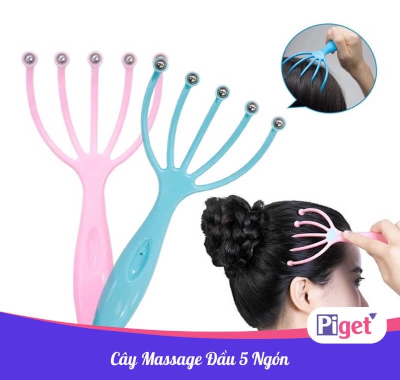Cây massage đầu 5 ngón Cây massage đầu 5 ngón