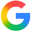 The Google logo, a capital “G” in red, yellow, green and blue.